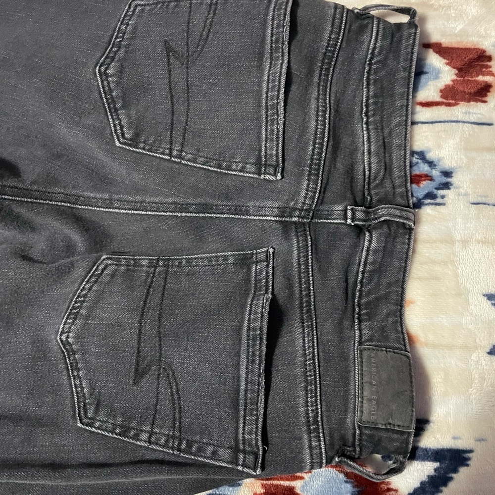 Black Denim American Eagle Jeans